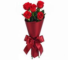 Букет 5 Красных роз Эдлесс Лав в Почепе