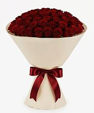 Букет 101 Бордовая роза Блэк Бакарра в Почепе