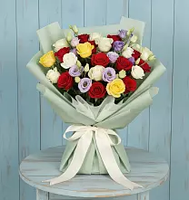 Букет цветов из:  Розы в Почепе
