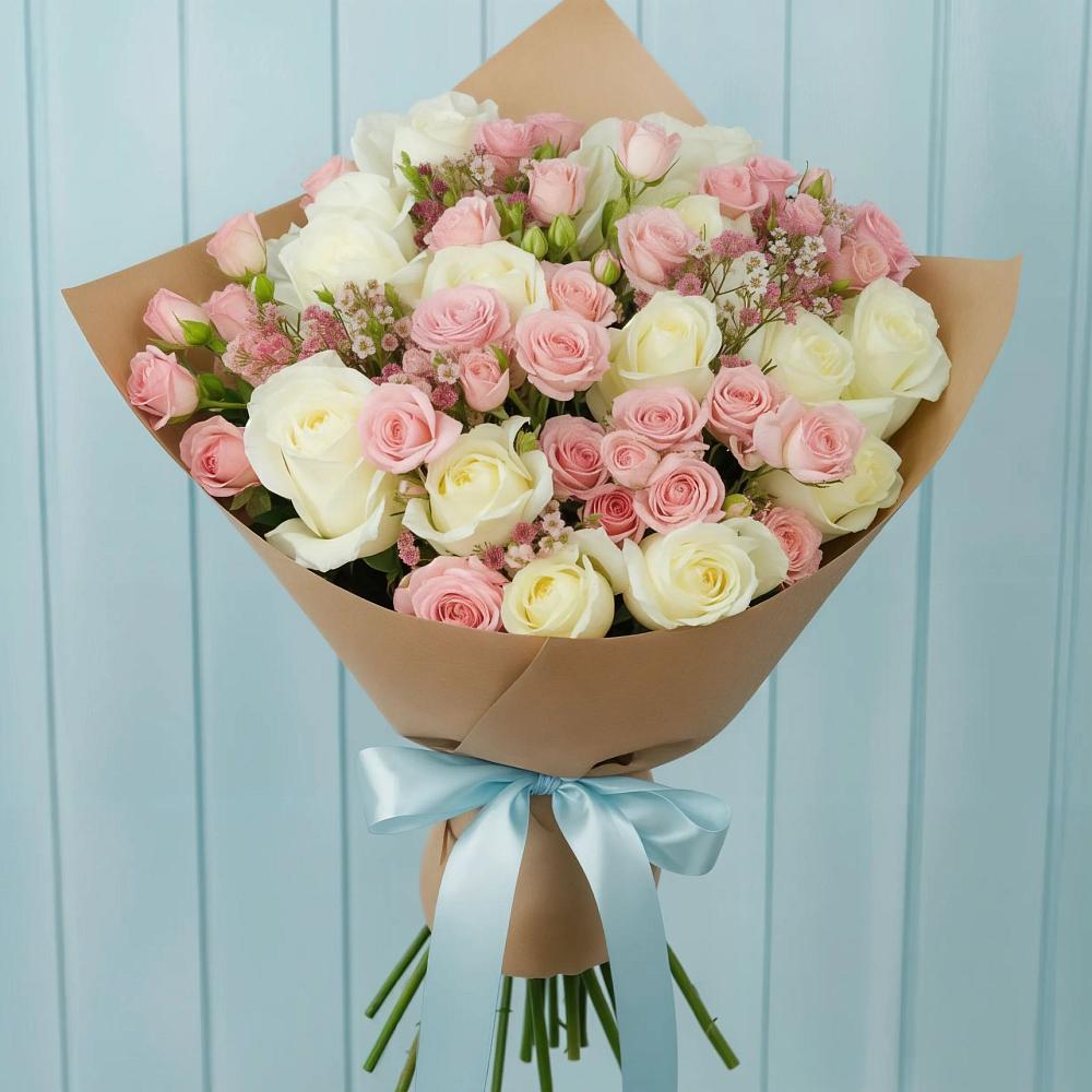 Букет цветов из: Розы в Почепе