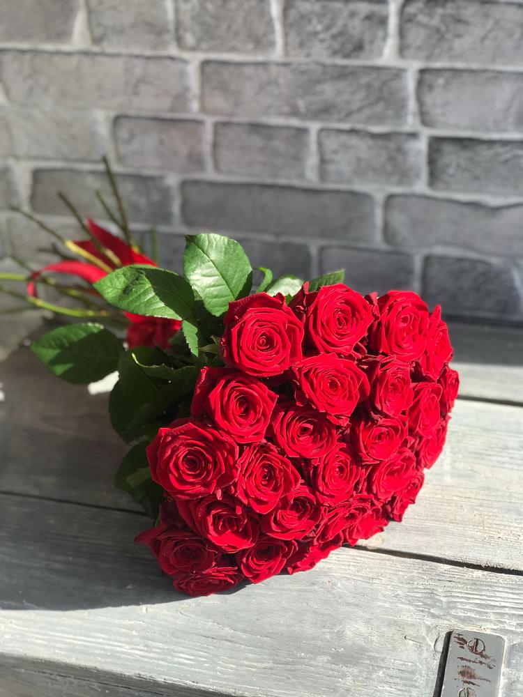 Букет Красные розы Фридом в Почепе