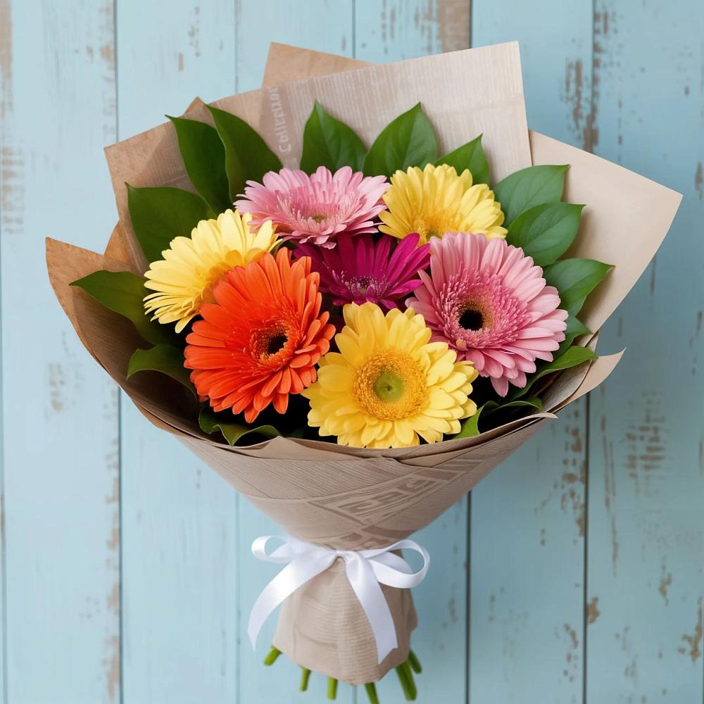 Букет цветов из: Герберы в Почепе