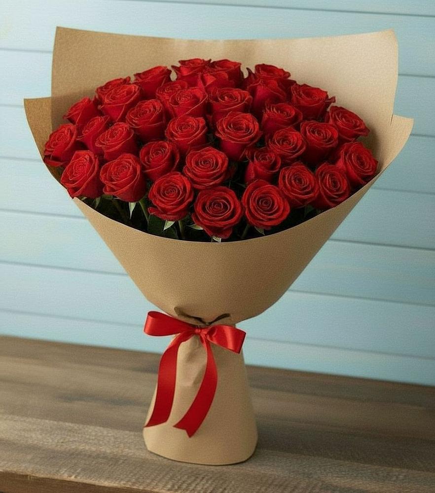 Букет Красные розы Милано в Почепе