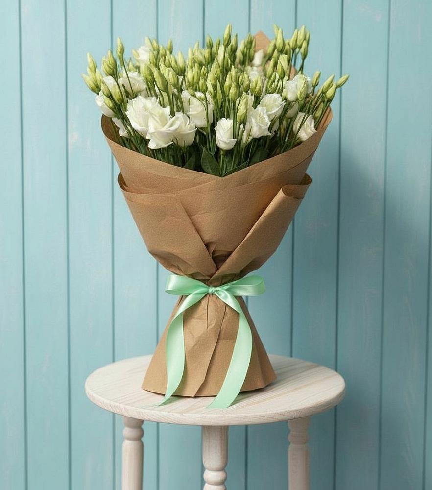 Букет цветов из: Лизиантусы в Почепе