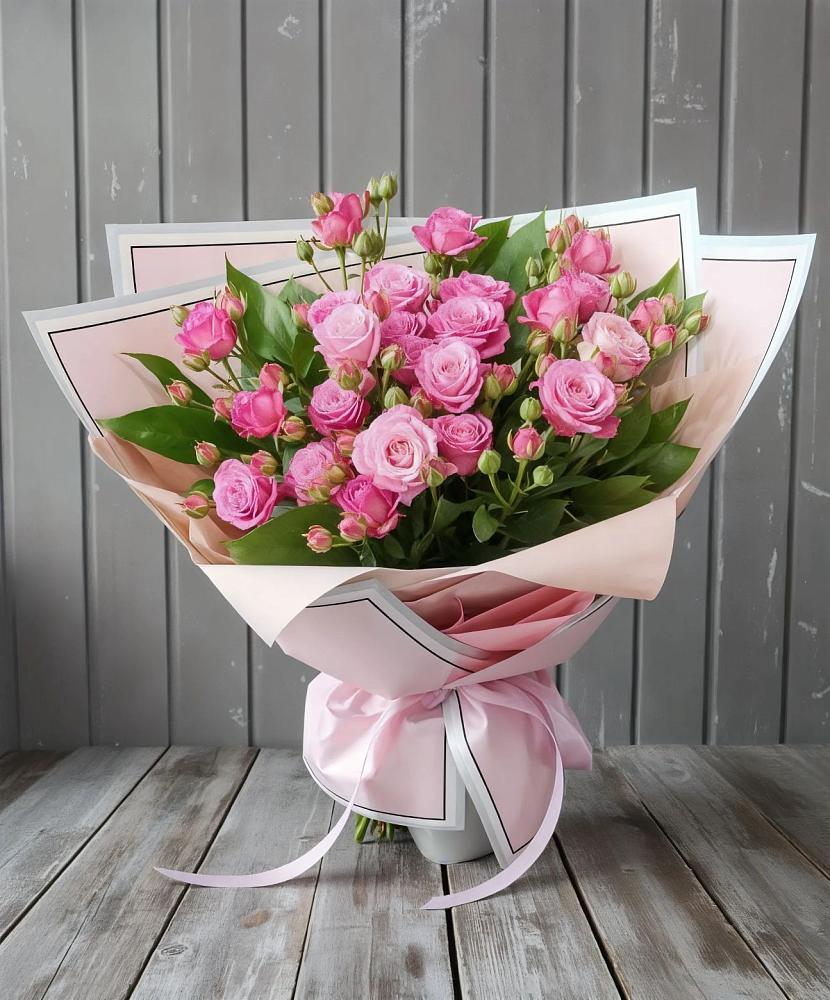 Букет Розовый кустик в Почепе